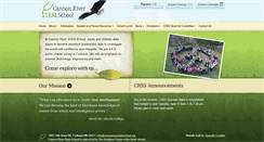 Desktop Screenshot of cannonriverstemschool.org
